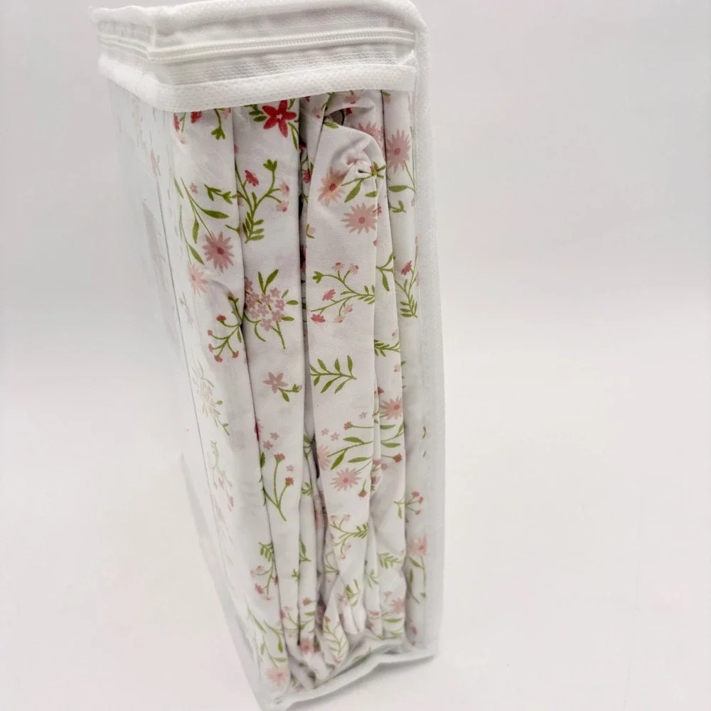 Everyday by Martha Stewart Queen 4 Piece Sheet‎ Set Floral Super Soft Spring